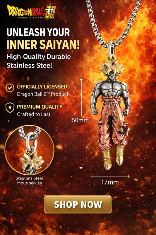 ⚡ SUPER SAIYAN SON GOKU: THE ULTIMATE HIP-HOP PENDANT ⚡